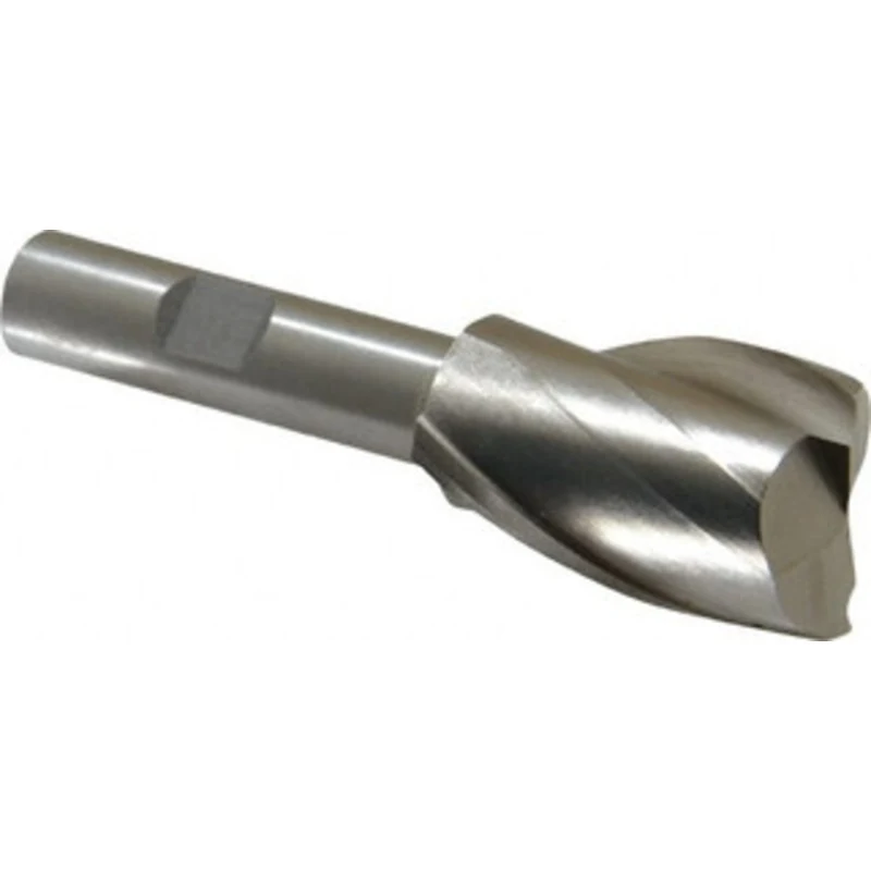 Value Collection 1, 1-1/2 LOC, 1/2 Shank Diam, 3-5/8 OAL, 2 Flute, Cobalt Square End Mill Single End, Uncoated, Spira...